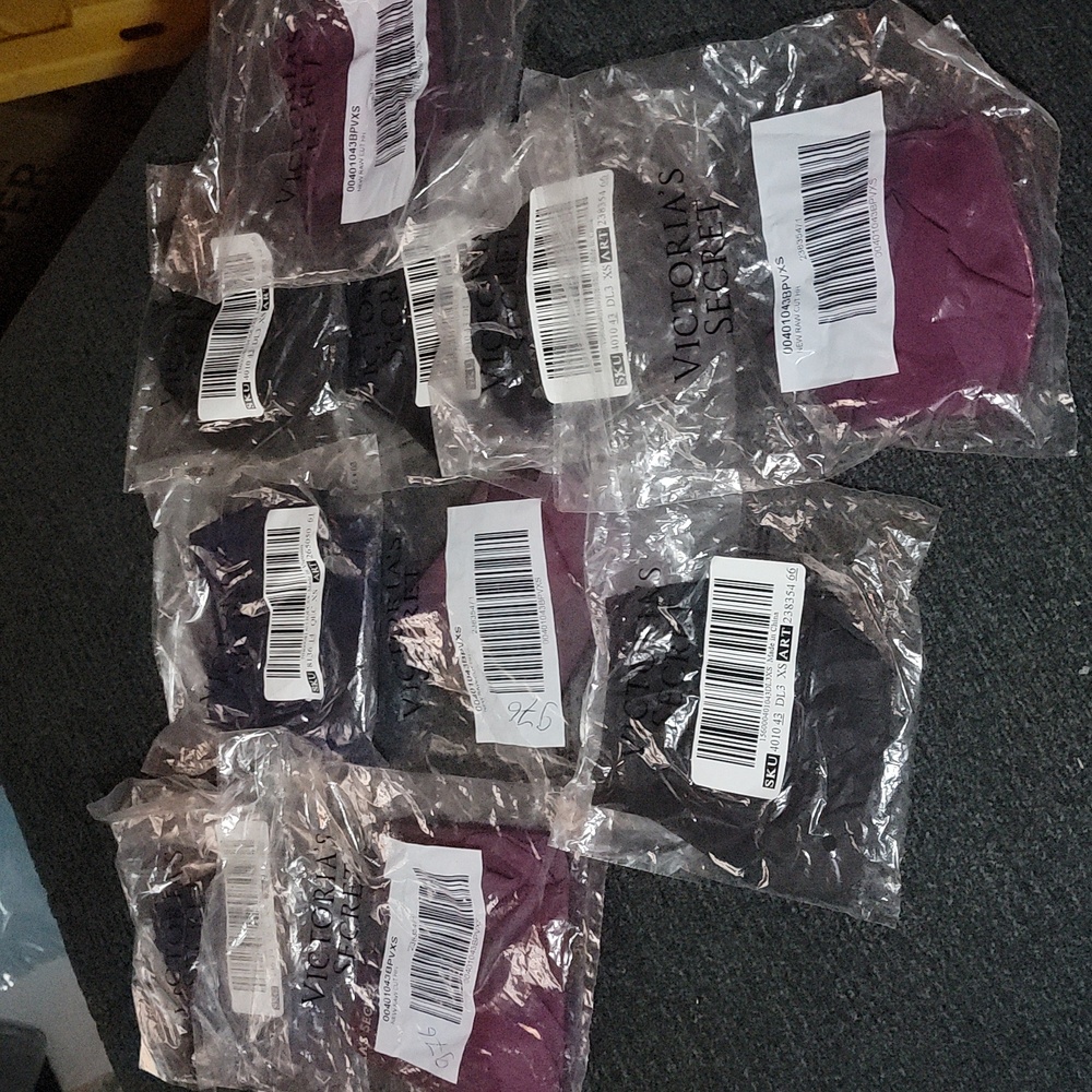 Lot of 10 Victoria Secret Panties. Assorted style and color. Xsmall